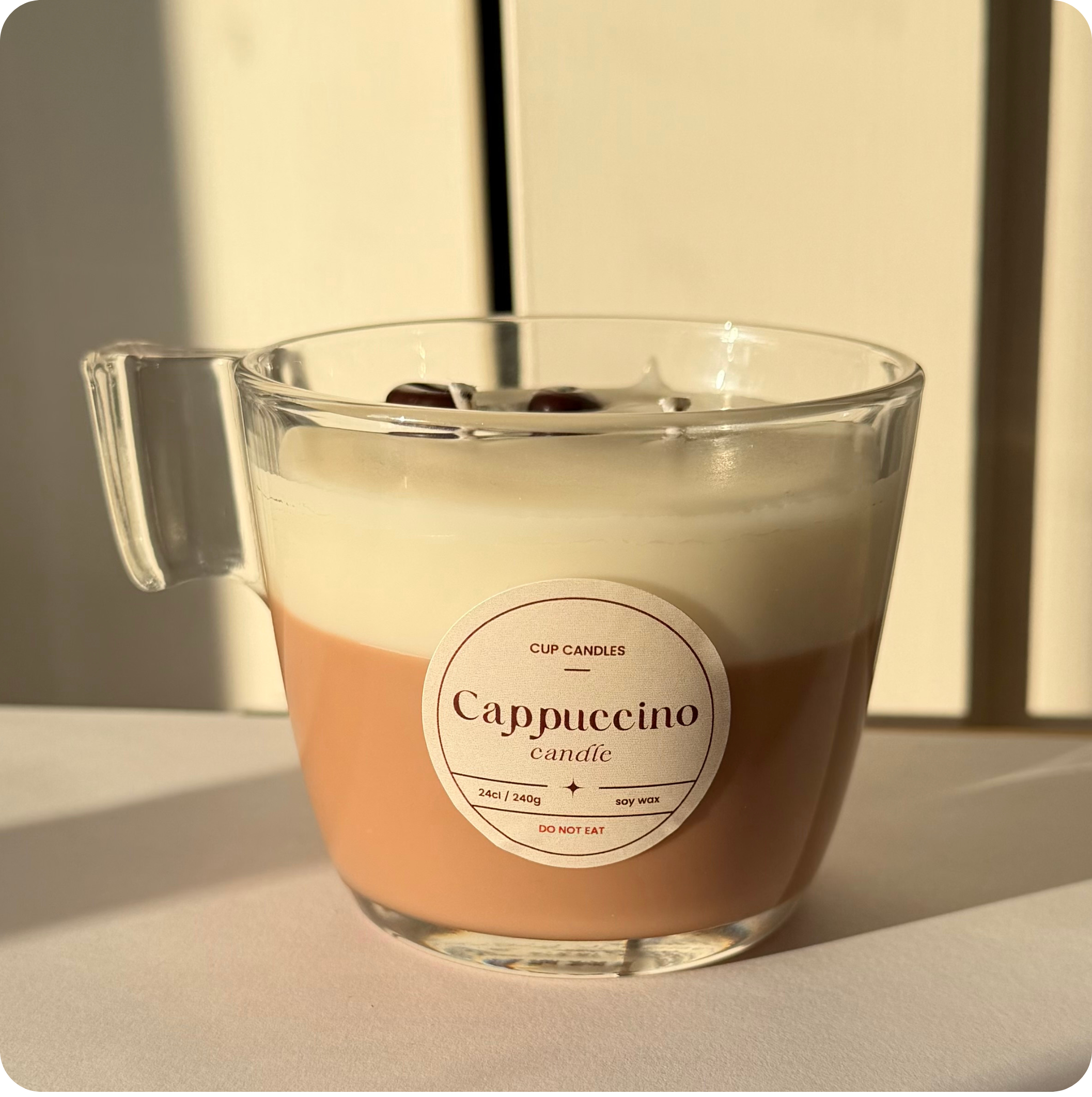 Cappuccino Scented Candle