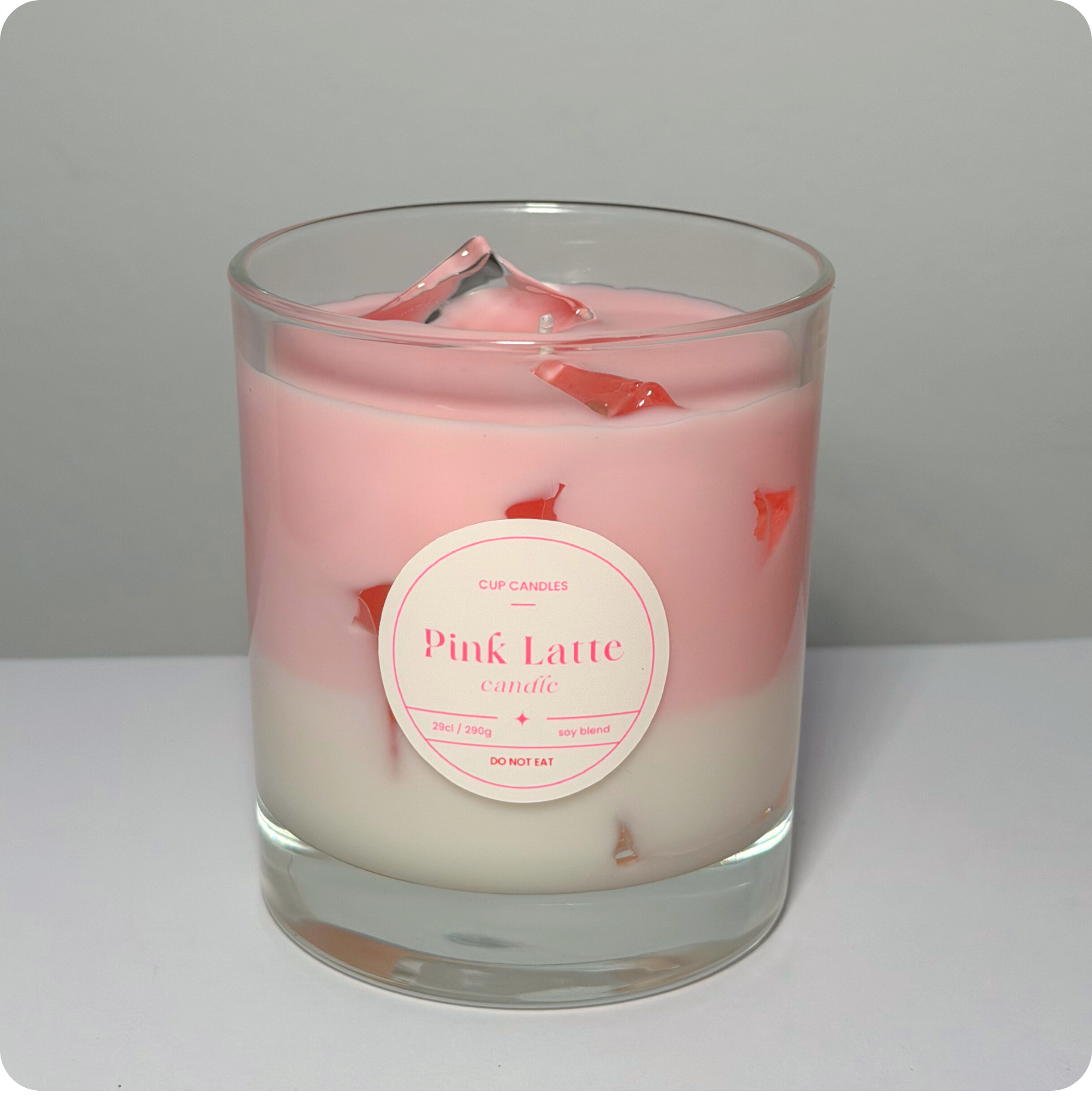 Pink Latte Scented Candle
